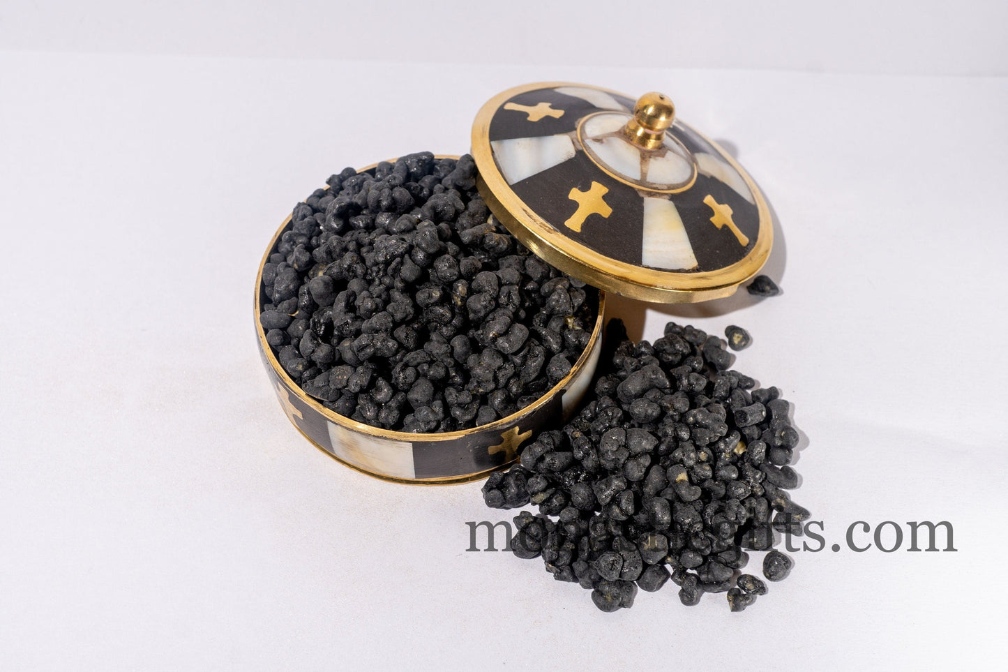 Catholic and Orthodox Original Incense Abbatial Resin Blend with Black Tears  Size - 42g/1.53oz