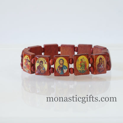 Holy Bracelet  - Bracelet with Holy Icons , Gift of faith, hope, love and healing to someone you care about