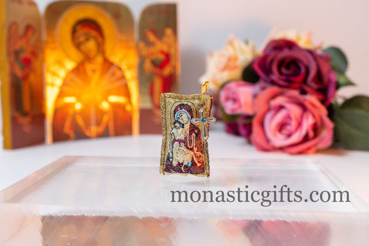 Orthodox Special Amulet with Jesus Christ and Virgin Mary ,FIlachto ,Filakto ,Filaxto Orthodoxer Orthodox Gift