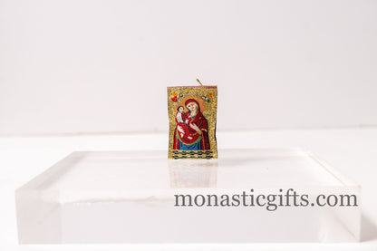 Orthodox Special Amulet Rectangular pendant with Jesus Christ and Mother of God ,FIlachto ,Filakto ,Filaxto Orthodoxer Orthodox Gift