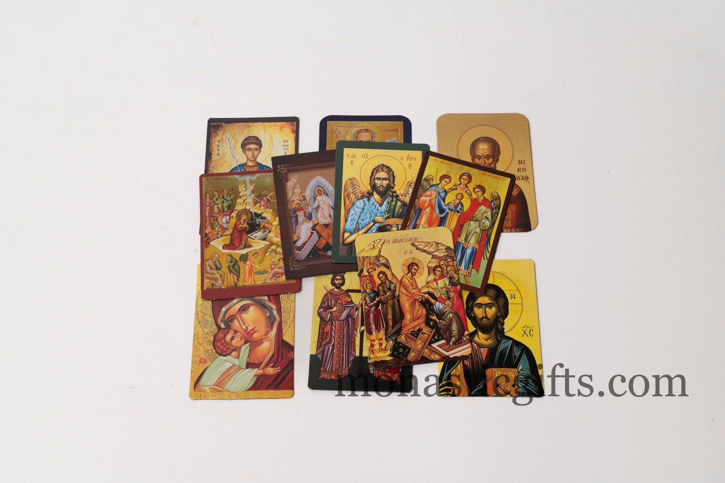 Fridge magnets with 11 themes of Byzantine icons - decorative flexible magnets with amazing guality.