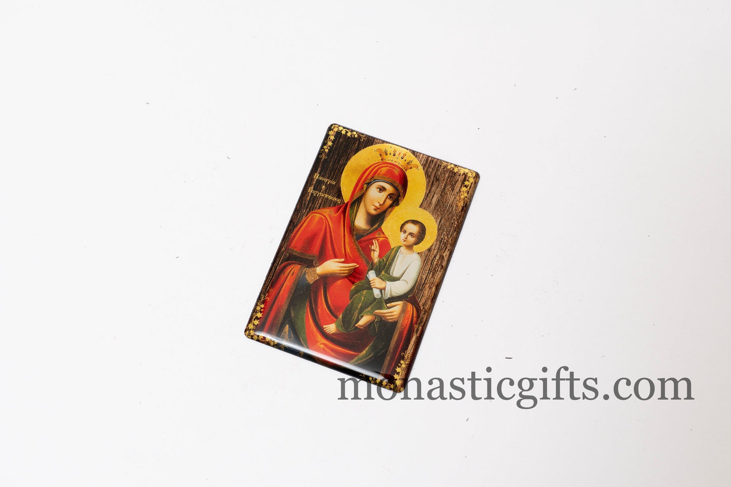 Fridge magnet with Virgin Mary (Gorgoipikoos) - decorative flexible magnets with amazing guality..