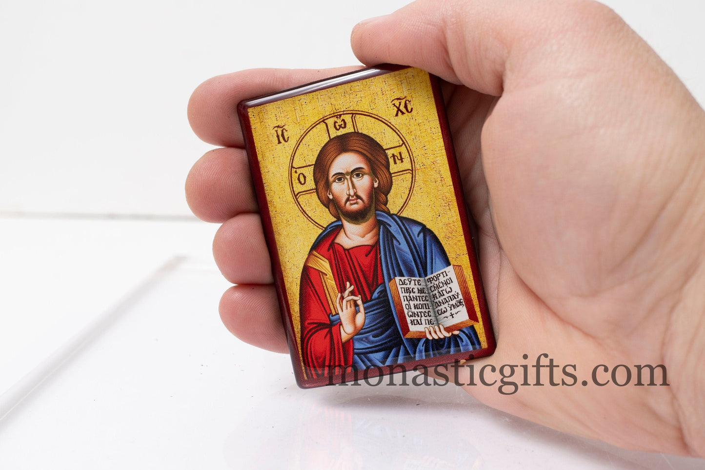 Fridge magnet with The jesus Christ (The Blessing) - decorative flexible magnets with amazing guality..