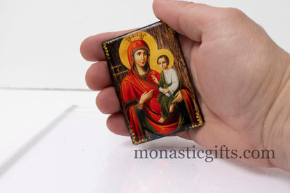 Fridge magnet with Virgin Mary (Gorgoipikoos) - decorative flexible magnets with amazing guality..