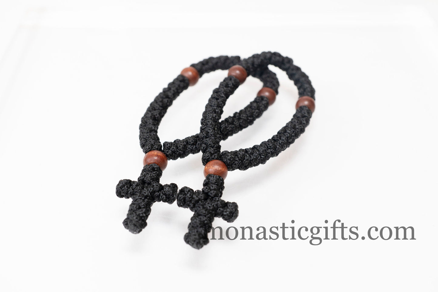 Authentic Greek Prayer Rope 33 Knots  (1pcs) Hand Knotted in Pocket Size, Brojanice Mini Chotki .Perfect for your prayers  Faith Gift